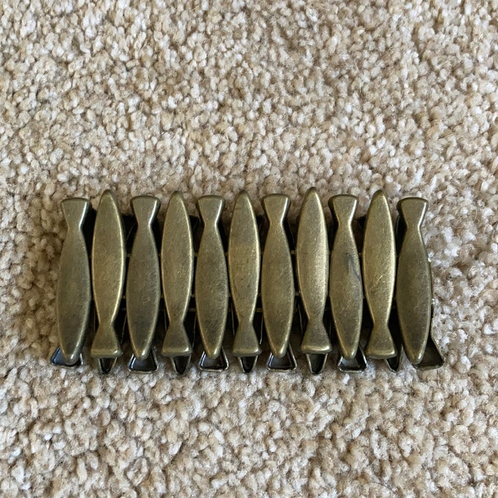 Antique Brass Elastic Bracelet